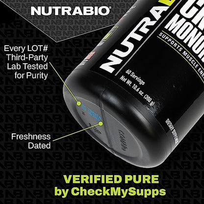 NutraBio Whey Protein Isolate Powder Supplement – 25g of Protein Per Scoop with Complete Amino Acid Profile - Soy and Gluten Free Protein Powder - Zero Fillers and Non-GMO - Alpine Vanilla - 2 Lbs