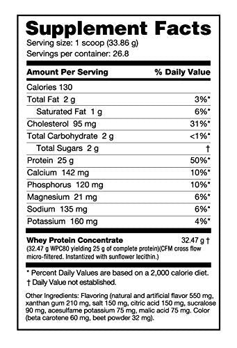 NutraBio Classic Whey Protein Powder- 25G of Protein Per Scoop - Ice Cream Cookie Dream, 2 Pounds