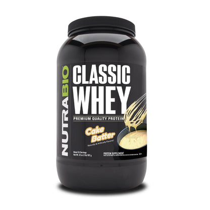 NutraBio Classic Whey Protein Powder- 25G of Protein Per Scoop - Ice Cream Cookie Dream, 2 Pounds