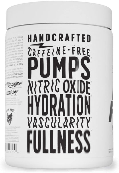 Black Magic Supply Ecto Plasm Non-Stimulant Pump Igniter | Supernatural Pump Formula | Increased Hydration & Vascularity | 20 Scoops | Fruit Punch