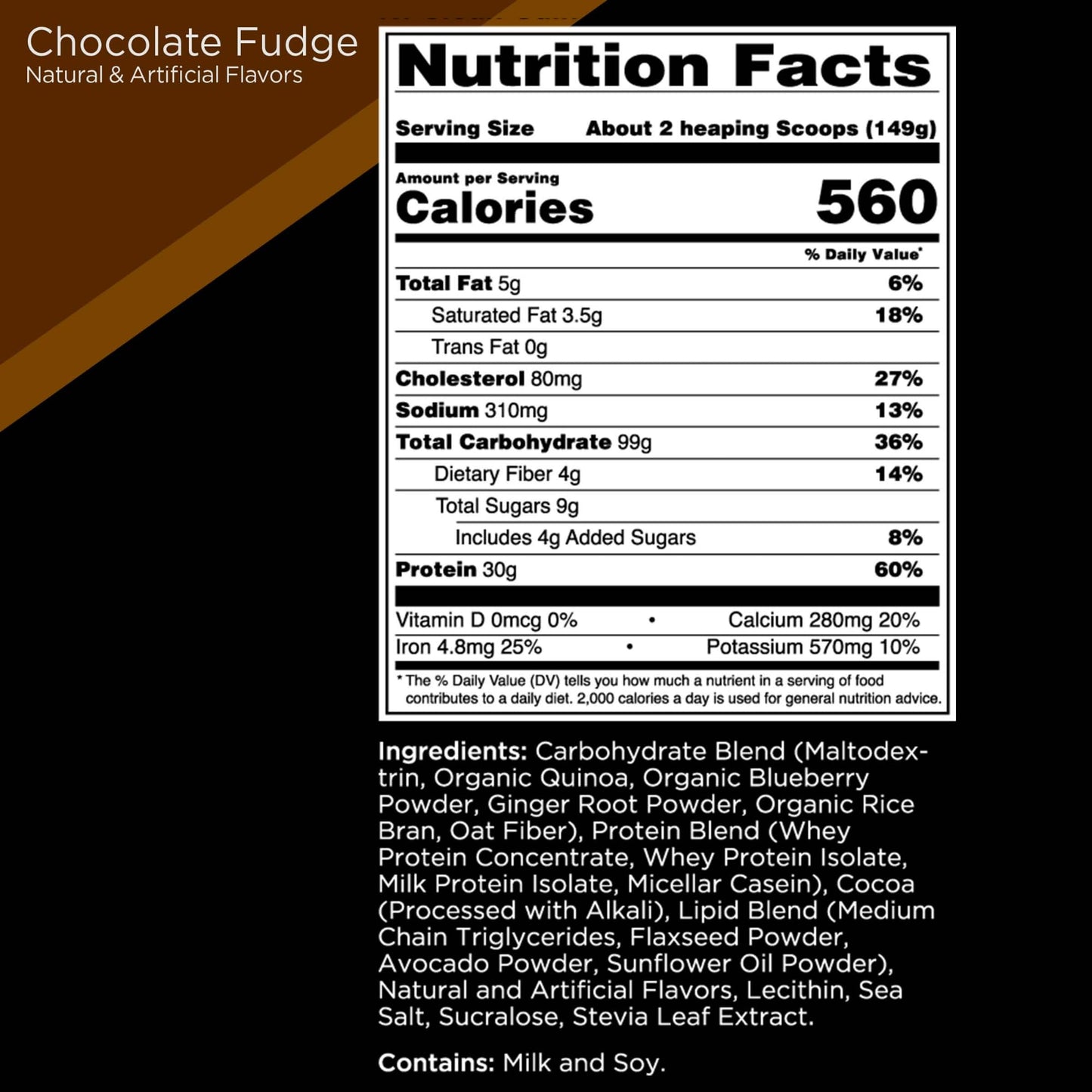 Rule One Proteins, R1 Clean Gainer - High-Protein Lean Gain Formula with 560 Calories, 30g of Full-Spectrum Protein, Over 90g Carbs, Under 6g of Fat (15 Servings, Vanilla Crème)