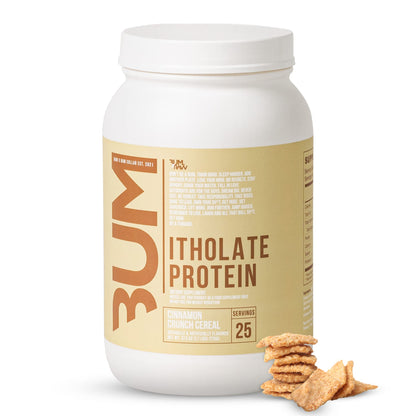 RAW Whey Isolate Protein Powder, Vanilla Oatmeal Cookie (CBUM Itholate Protein) - 100% Grass-Fed Sports Nutrition for Muscle Growth & Recovery - Low-Fat, Low Carb, Naturally Flavored - 25 Servings