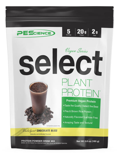 PEScience Select Vegan Plant Based Protein Powder, Vanilla, 27 Serving, Premium Pea and Brown Rice Blend