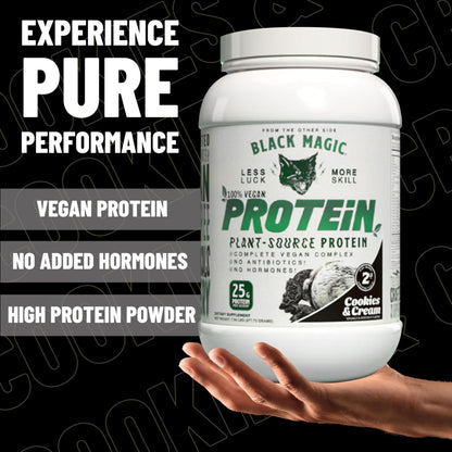 Worldwide Nutrition Bundle: Black Magic Multi-Source Protein - Whey, Egg, and Casein Complex with Enzymes & MCT Powder - Vegan Peanut Butter Protein Powder - 2 LB with Bonus Key Chain